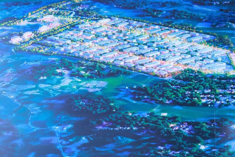 Perspective of Thuong Dinh industrial park project. Photo: Thai Nguyen GOP