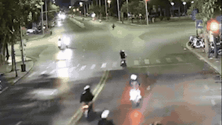 Group of teenagers carrying piglets causing chaos in Hue street prosecuted. Photo: Hue City Police