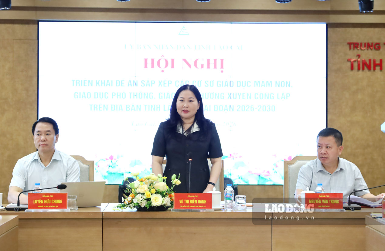Phó Chủ tịch UBND tỉnh Lào Cai Vũ Thị Hiền Hạnh. Ảnh: Nguyễn Hiên