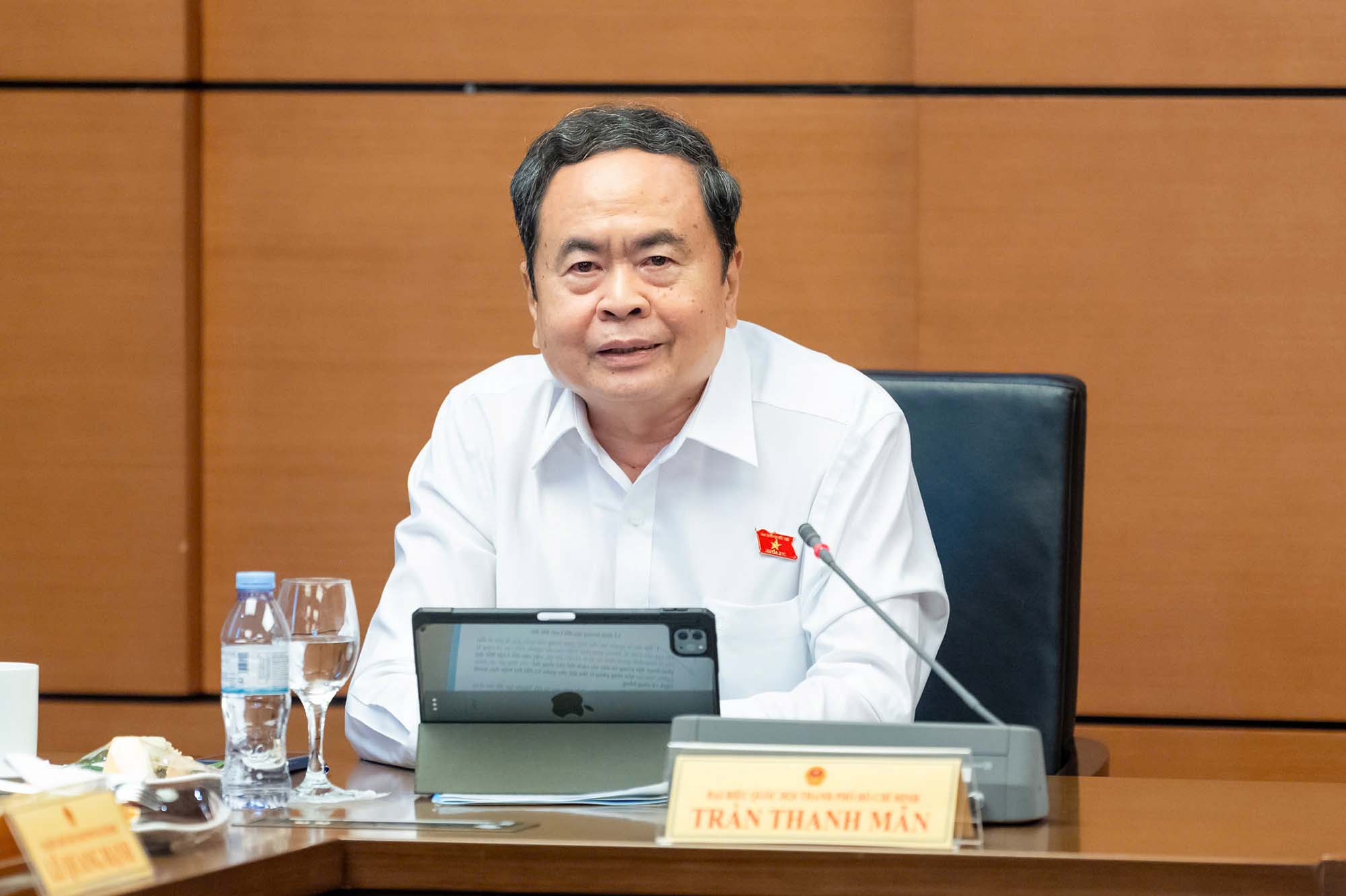 Politburo Member, National Assembly Chairman Tran Thanh Man. Photo: Quochoi. vn