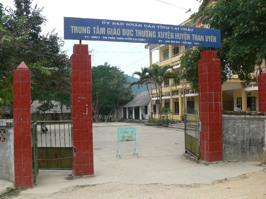 Lai Chau merges and rearranges Vocational Education - Continuing Education Centers. Photo: Vocational Education - Continuing Education Center Than Uyen