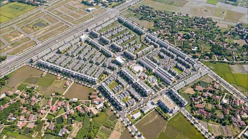 ルオンフーコミューン第1住宅地プロジェクトの起工式。写真:投資家