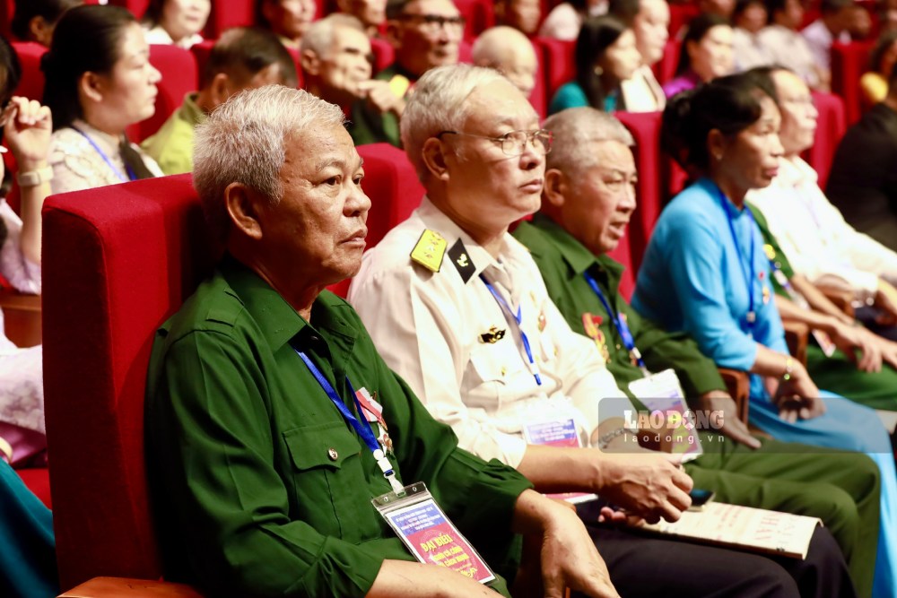 Delegates attending the National Conference of Gratitude to People with Meritorious Services to the Revolution in 2026. Photo: Pham Dong