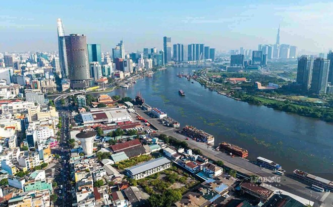 Ho Chi Minh City shapes 10 development zones, opening up growth space for new megacities. Photo: Anh Tu