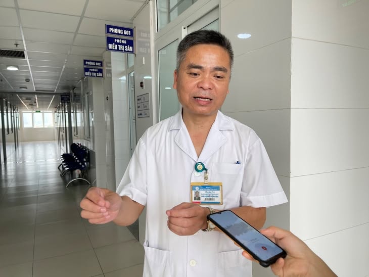 TS.BS Trần Văn Thọ - Giám đốc Bệnh viện Đặng Văn Ngữ. Ảnh: BVCC