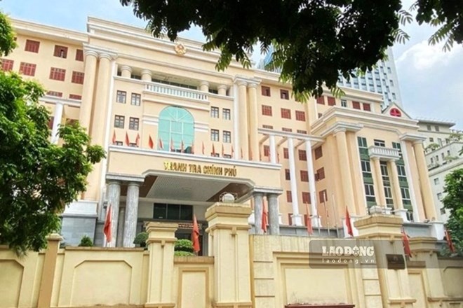 L'Inspection gouvernementale vient de publier l'avis de conclusion de l'inspection, qui précise les violations à l'Université des transports et des communications. Photo: Đình Trường