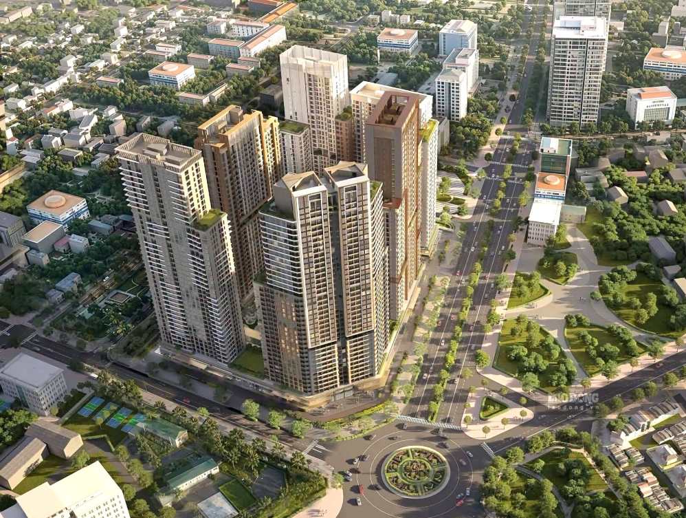 Phối cảnh dự án. Ảnh: Quang Đại