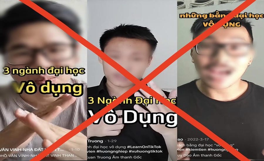 Short videos with harmful content are rampant on social networks. Photo: Phuong Trang