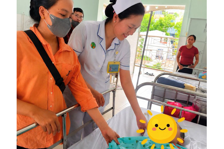 Children with traumatic brain injury successfully saved by doctors. Photo: Source: Children's Hospital 2 HCMC