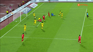 Vietnam team defeated Malaysia 2-0. Photo: FPT Play