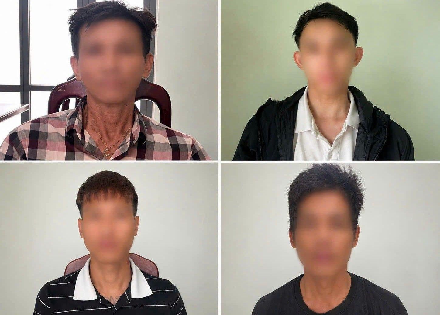 Đà Nẵng phát hiện 5 người dương tính ma túy trong đợt kiểm tra lúc rạng sáng. Ảnh: Công an cung cấp