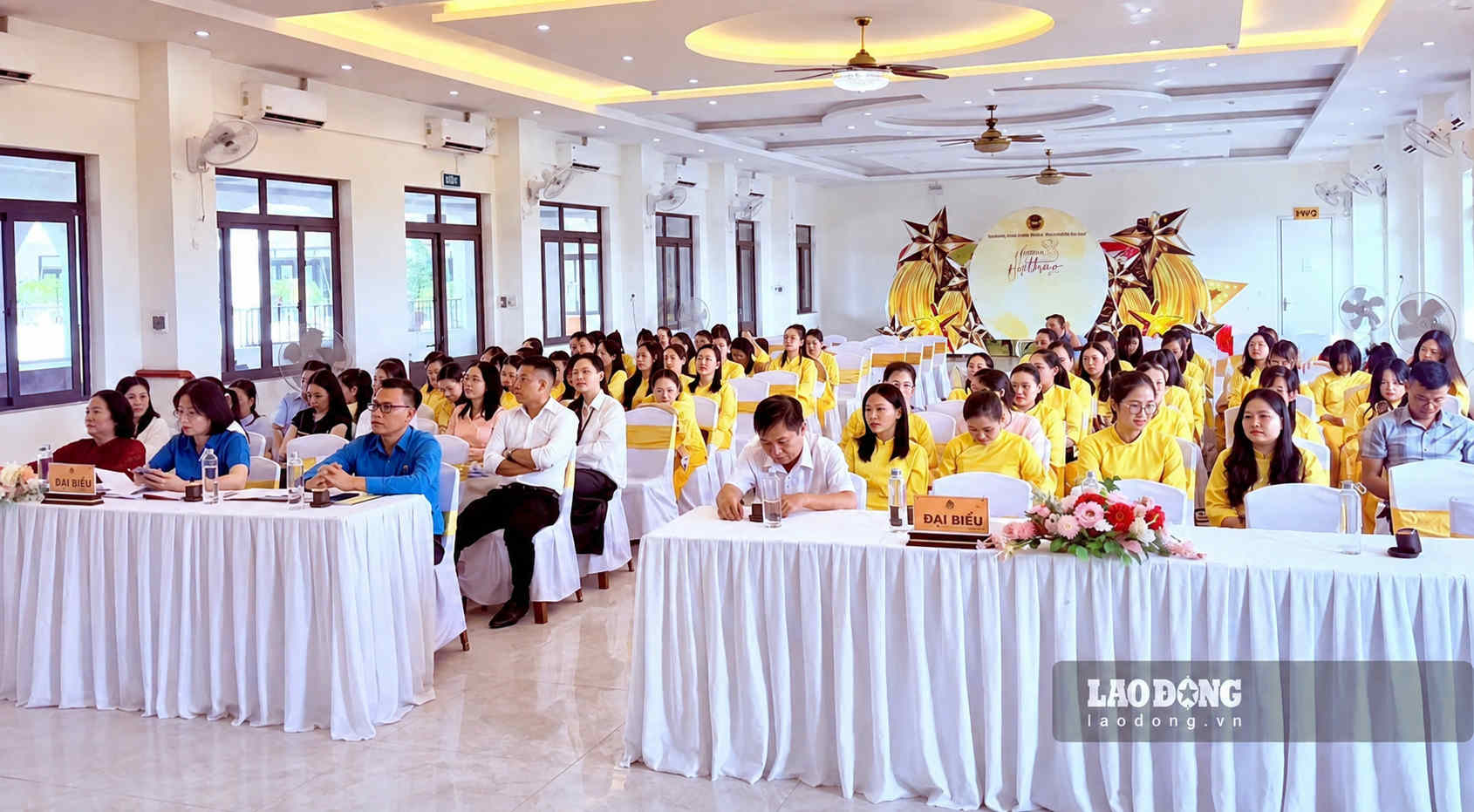 Trường Mầm non Quốc tế Nguyễn Du Plus tổ chức Hội nghị người lao động năm 2025. Ảnh: Trần Tuấn