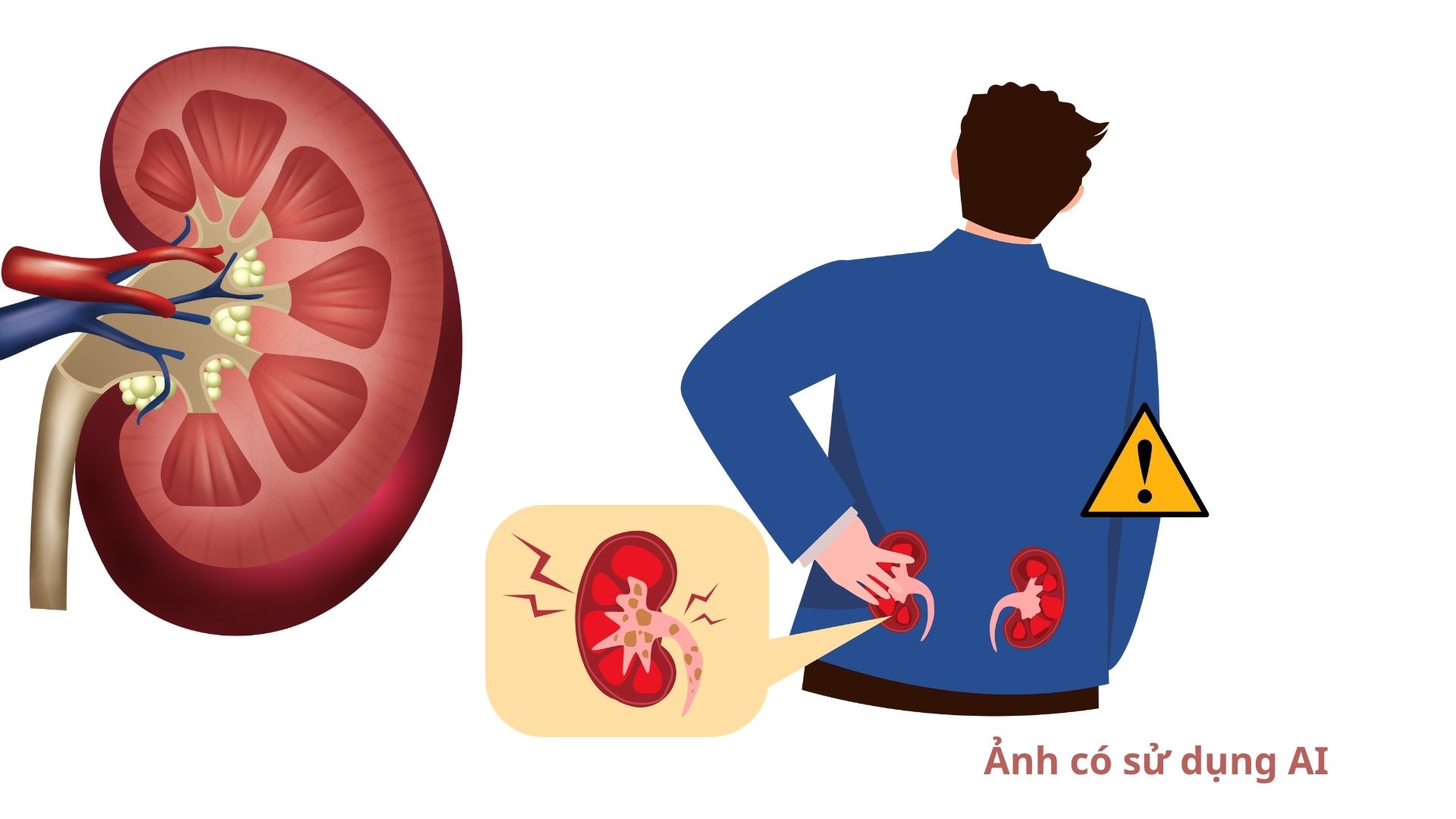 WHO has included kidney disease in the group of 5 non-communicable diseases that need priority control. Photos using AI: Huong Son
