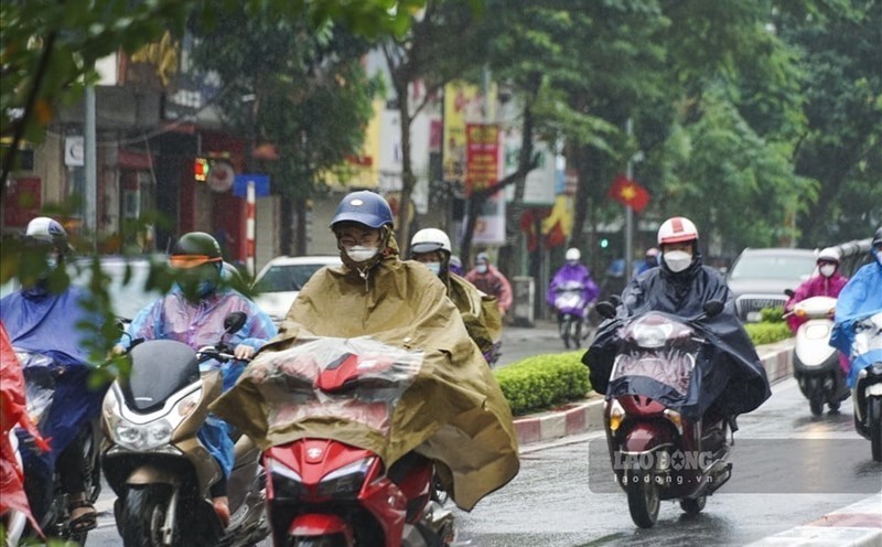 Northern region forecast with scattered showers and thunderstorms today 2. 8. Photo: Tung Giang