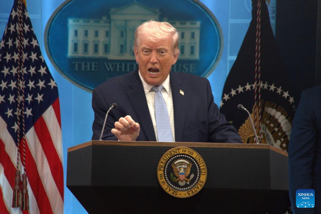 US President Donald Trump. Photo: Xinhua