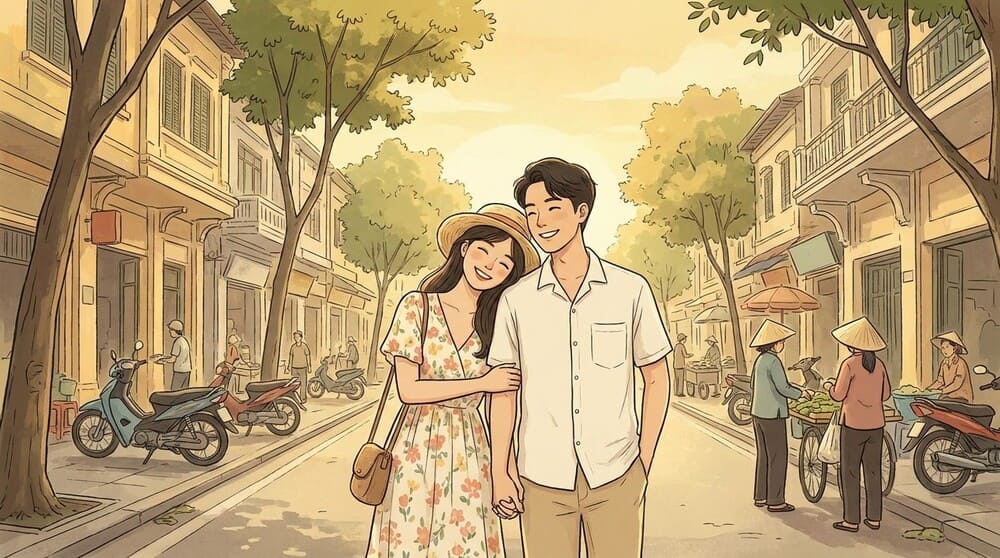 Respecting each other is one of the signs of recognizing a lasting love. Photo: AI