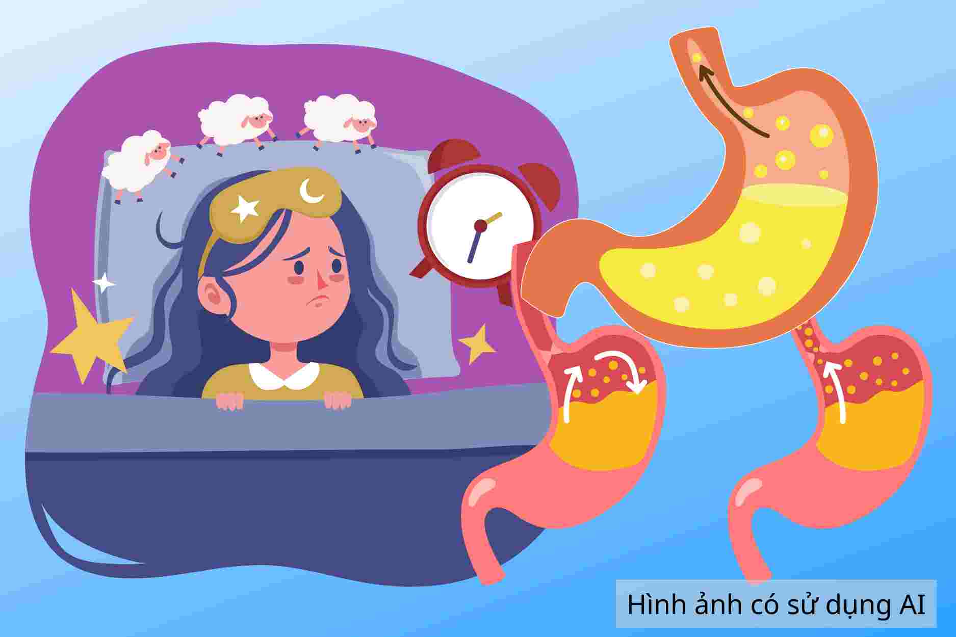 Reasons why stomach reflux causes insomnia