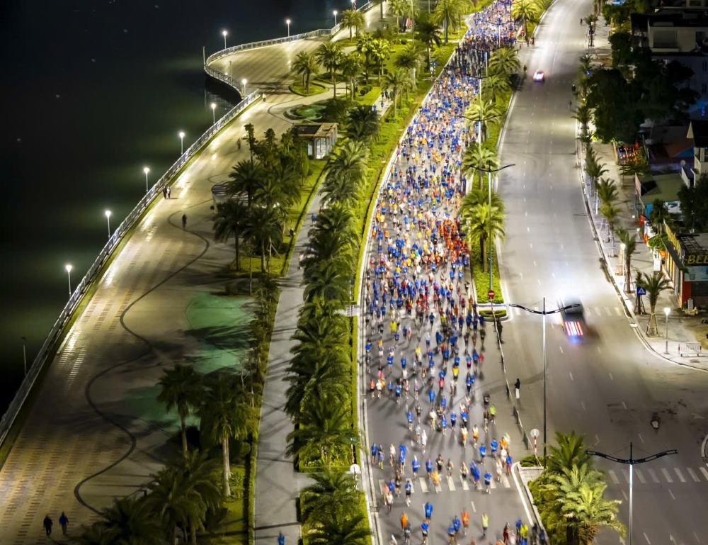 Giải “Marathon quốc tế Di sản Hạ Long” năm 2025. Ảnh: Ban tổ chức “Marathon quốc tế Di sản Hạ Long”.