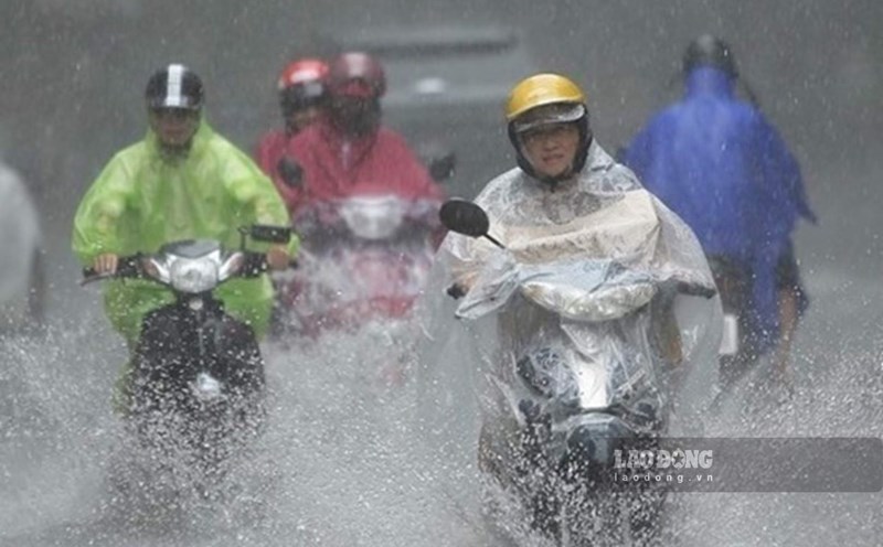 Warning in the evening and night of August 2nd, the North, Thanh Hoa and Nghe An will have showers and scattered thunderstorms. Photo: To The