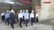 Inspection team of projects serving APEC 2027.