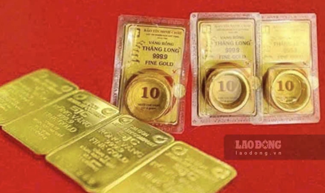 The buying - selling difference of domestic gold is at a very high level, up to 4 million VND/tael. Photo: Phan Anh