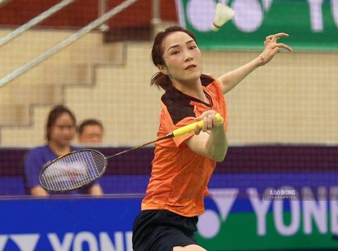 La joueuse de tennis Vũ Thị Trang a dû s'arrêter au 2e tour du simple dames du Championnat du monde 2026. Photo: Thanh Vũ