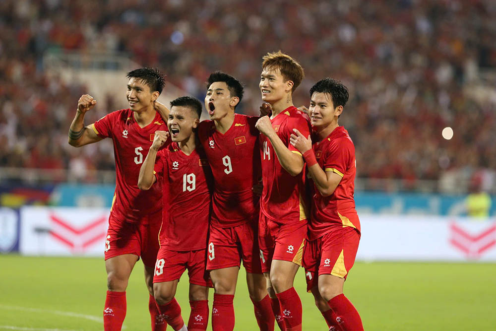 Vietnam team wins the right to enter the final of ASEAN Cup 2026. Photo: VFF