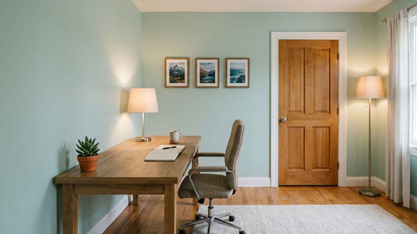 Desk and study tables should be arranged based on practical factors such as lighting, ventilation, support points and convenience when used. Photo: AI