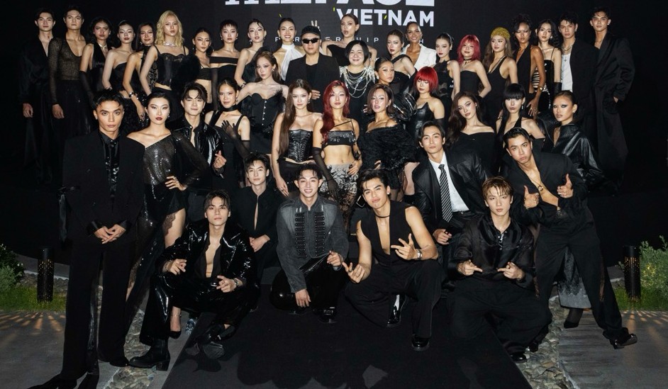 Contestants and coaches of The Face Vietnam. Photo: Producer.
