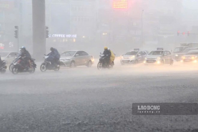Dự báo khu vực sắp mưa to kéo dài, có nơi mưa rất to