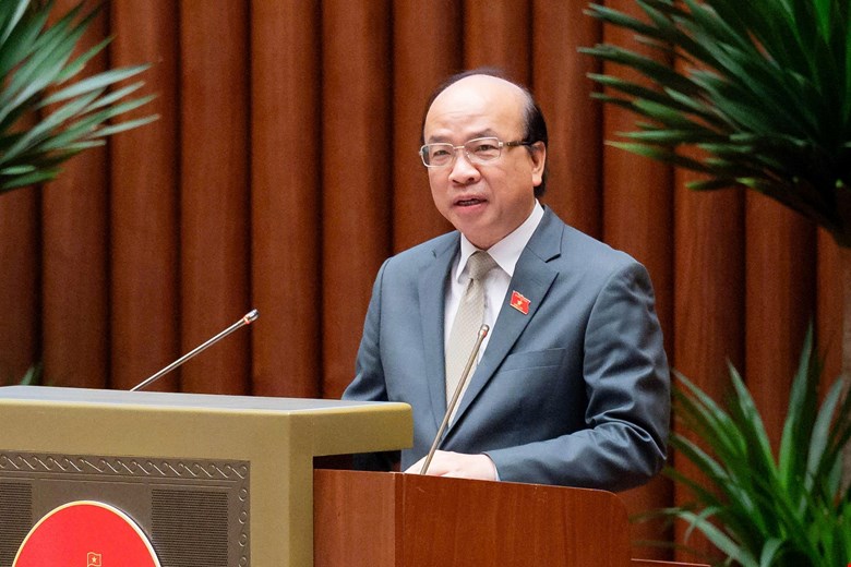 Chủ nhiệm Ủy ban Pháp luật và Tư pháp Phan Chí Hiếu cho biết, Ủy ban tán thành việc không tiếp tục tổ chức cơ quan điều tra Viện kiểm sát nhân dân Tối cao. Ảnh: Quochoi.vn