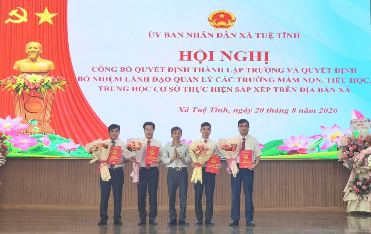Ảnh: Cổng TTĐT xã Tuệ Tĩnh