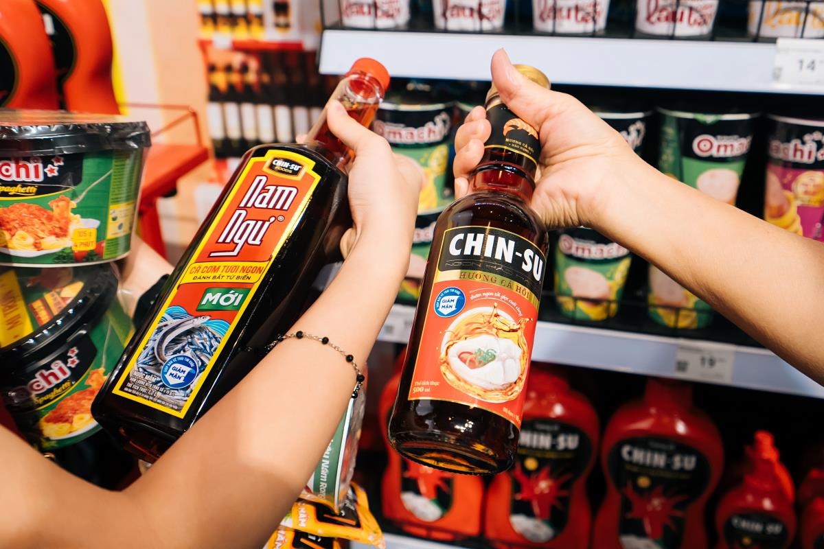 Nước mắm Nam Ngư, CHIN-SU phục vụ nhiều phân khúc khách hàng.