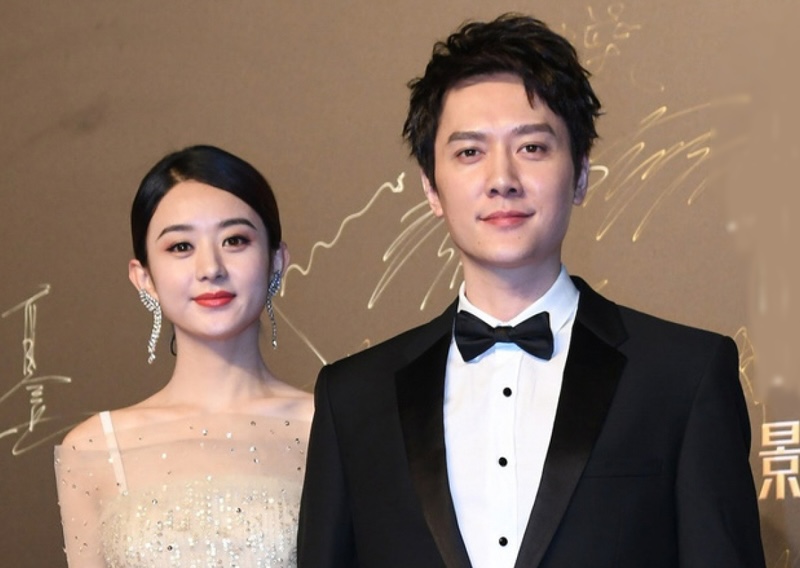 Zhao Liying and Feng Shaofeng. Photo: VieON