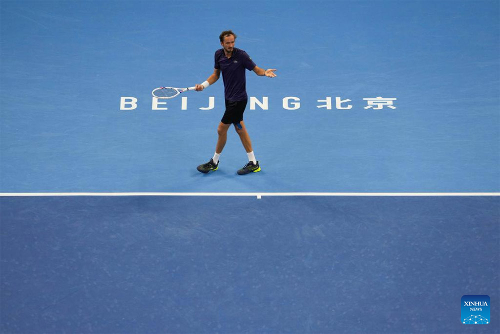 Le joueur de tennis Daniil Medvedev. Photo: Xinhua