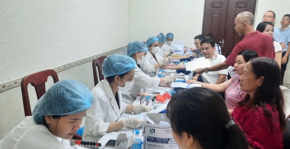 The Trade Union of the University of Social Sciences and Humanities has just organized a 2026 periodic health check-up for all officials and employees. Photo: Thu Hang/Trade Union of the University of Social Sciences and Humanities