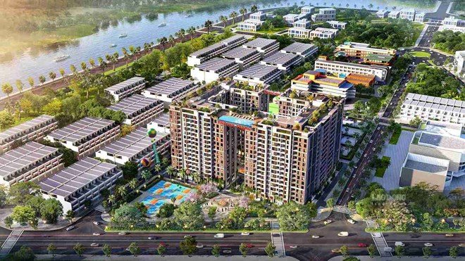 Social housing project investors will review the implementation of the principle of selling and leasing social housing. Photo: Huu Long