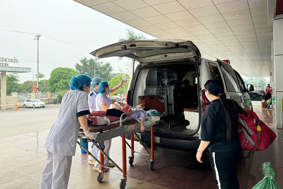 0-dong bus trips are encouragement and comfort for patients in difficult circumstances. Photo: BVCC