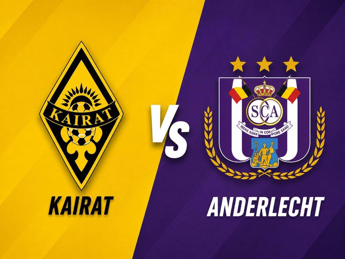 Kairat vs Anderlecht football prediction in the Europa League. Graphics: Dieu Anh