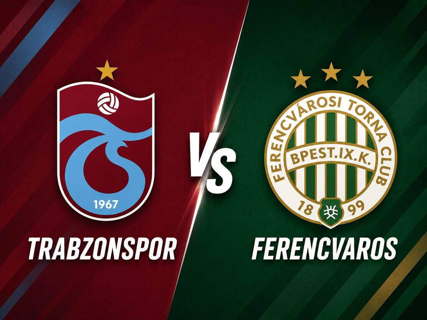 Football prediction Trabzonspor vs Ferencvaros in the Europa League. Graphics: Van An