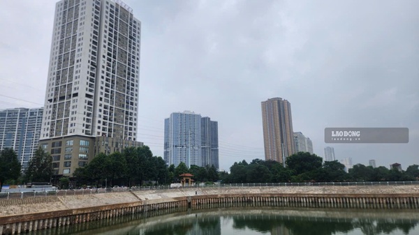 Project to renovate 5 regulating lakes to increase flood prevention capacity in Hanoi City. Photo: Minh Hanh
