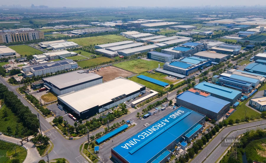 Vietnam - Singapore Industrial Park (VSIP) Bac Ninh. Photo: Hai Nguyen