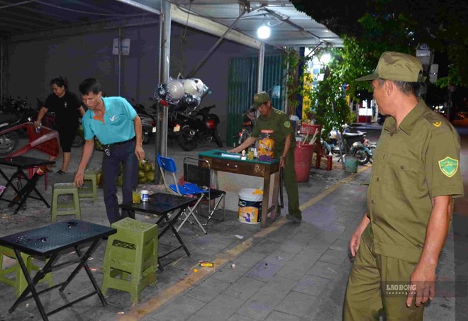 Forces participating in protecting security and order at the grassroots level in Ninh Binh are supported monthly from 2.6-3 million VND/person along with many other regimes. Photo: Nguyen Truong
