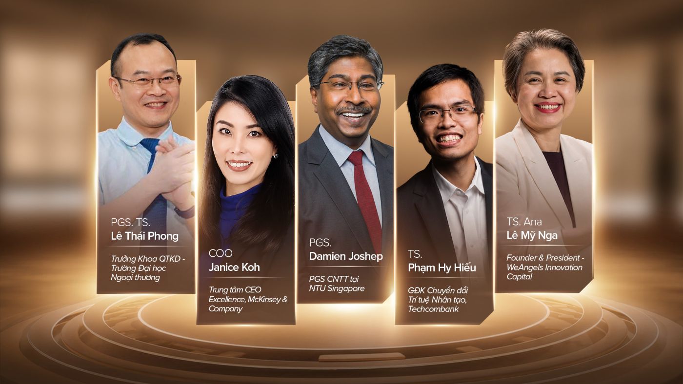 Jury Council for the final round of The NextX 2026 - Business AI Arena. Photo: Techcombank
