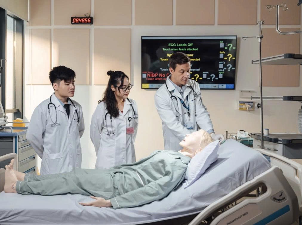 Sinh viên Trường Đại học VinUni. Ảnh: Nhà trường cung cấp