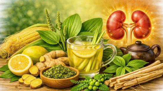 Suggesting some types of leaves to support safe kidney function. Graphics: AI