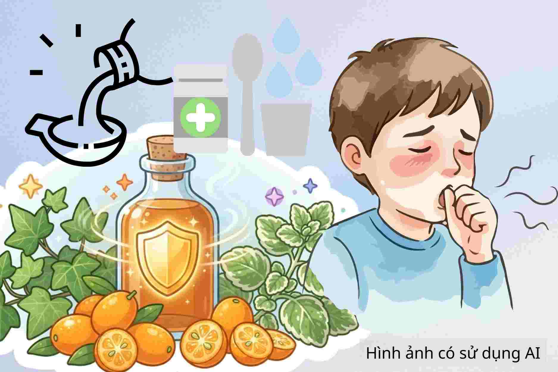 Tell parents 3 safe and effective ways to use cough medicine for children