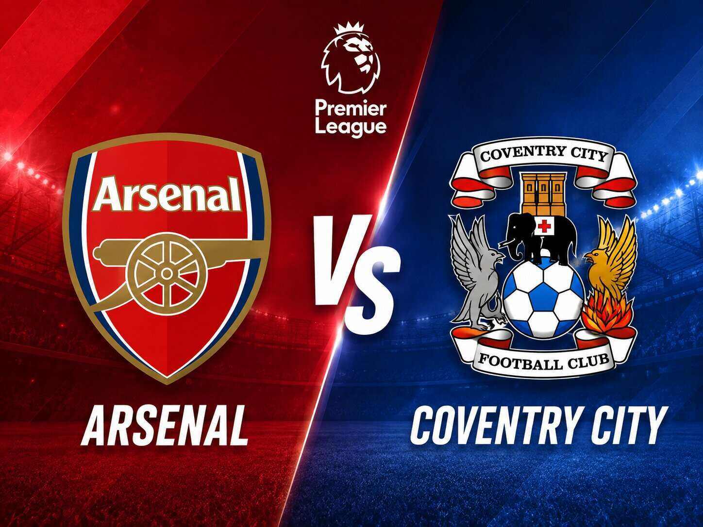 Prédiction du match Arsenal vs Coventry lors de la 1ère journée de Premier League. Graphique: Văn An