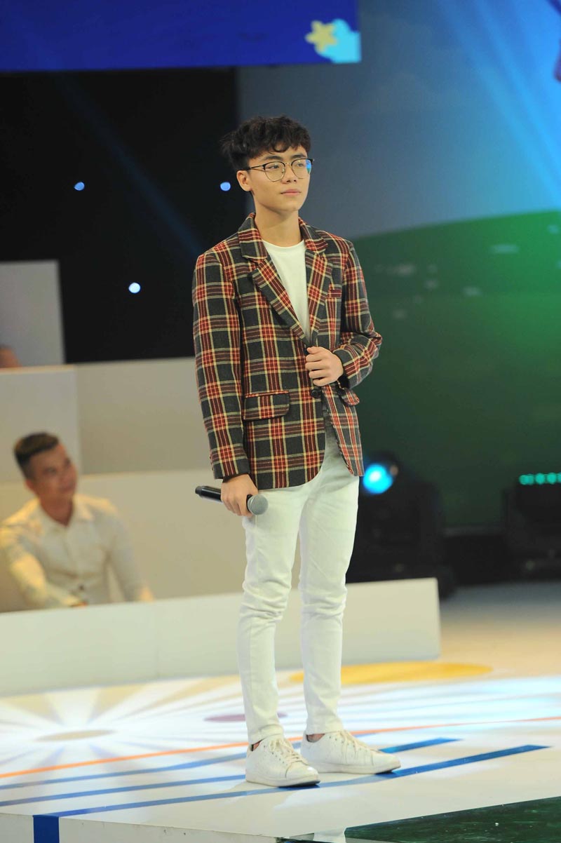 Nguyễn Minh Nhật dừng chân Top 10 “The Voice Kids 2018” khi về đội của huấn luyện viên Soobin Hoàng Sơn và Cát Tường. Ảnh: Nhân vật cung cấp