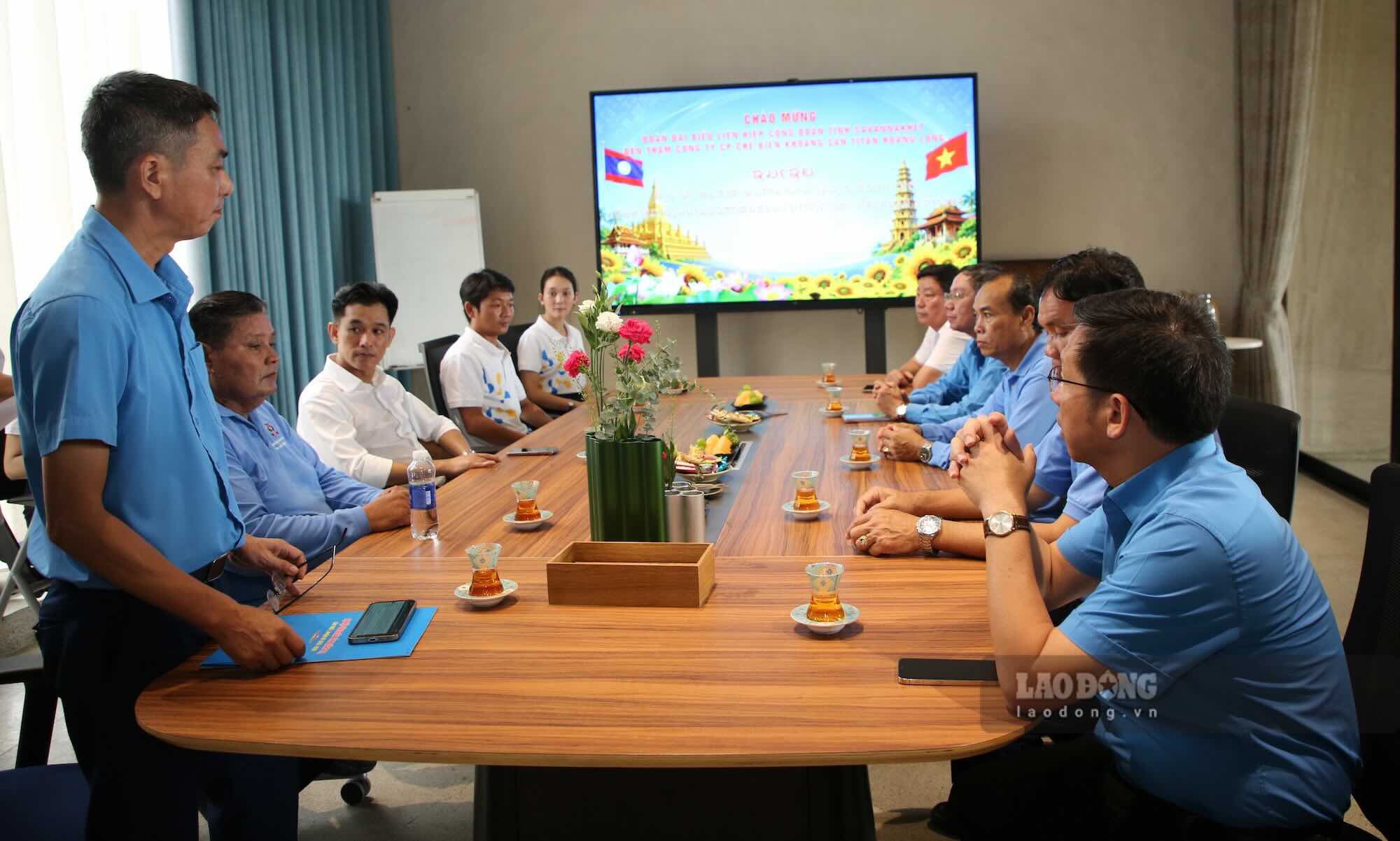 Quang cảnh buổi làm việc. Ảnh: Công Sáng